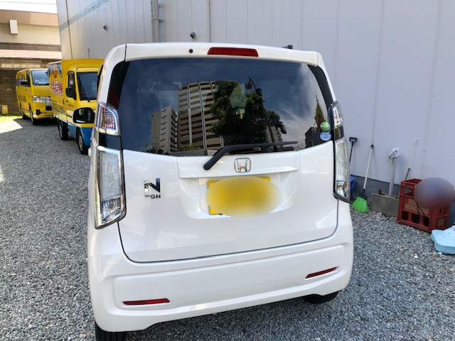 ホンダNワゴン 後ろ側