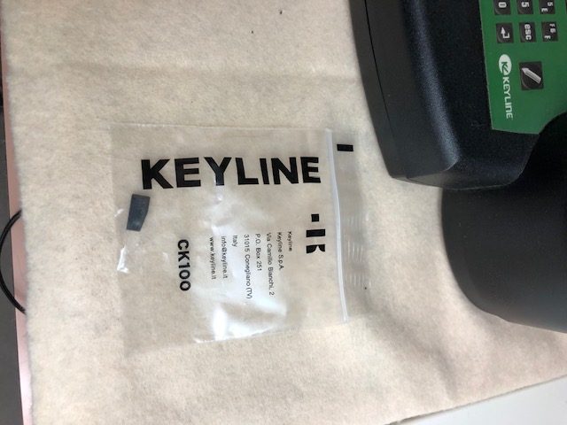 CK100チップを入れます