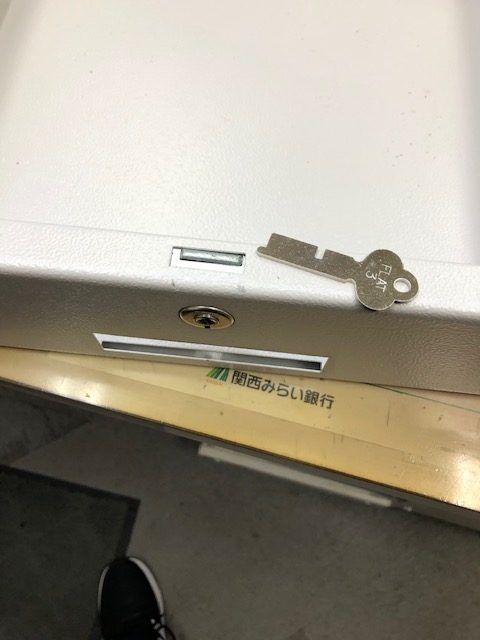 F3のフラットキーでカギ無し作製します